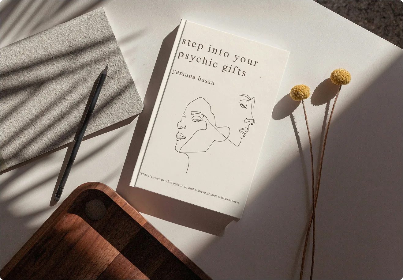 Psychic Gifts book mockup 3